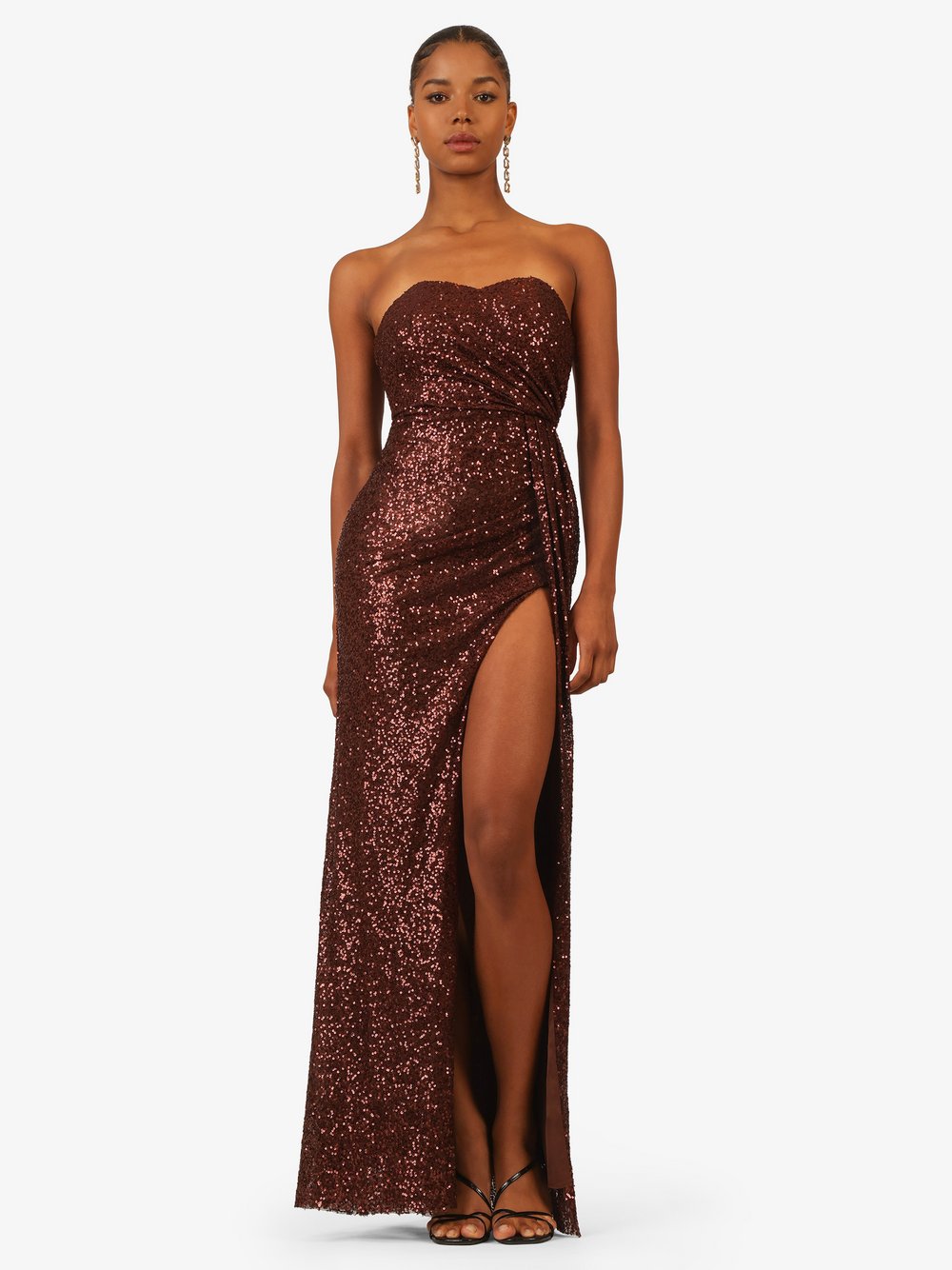Kraimod Abendkleid Damen braun, 34