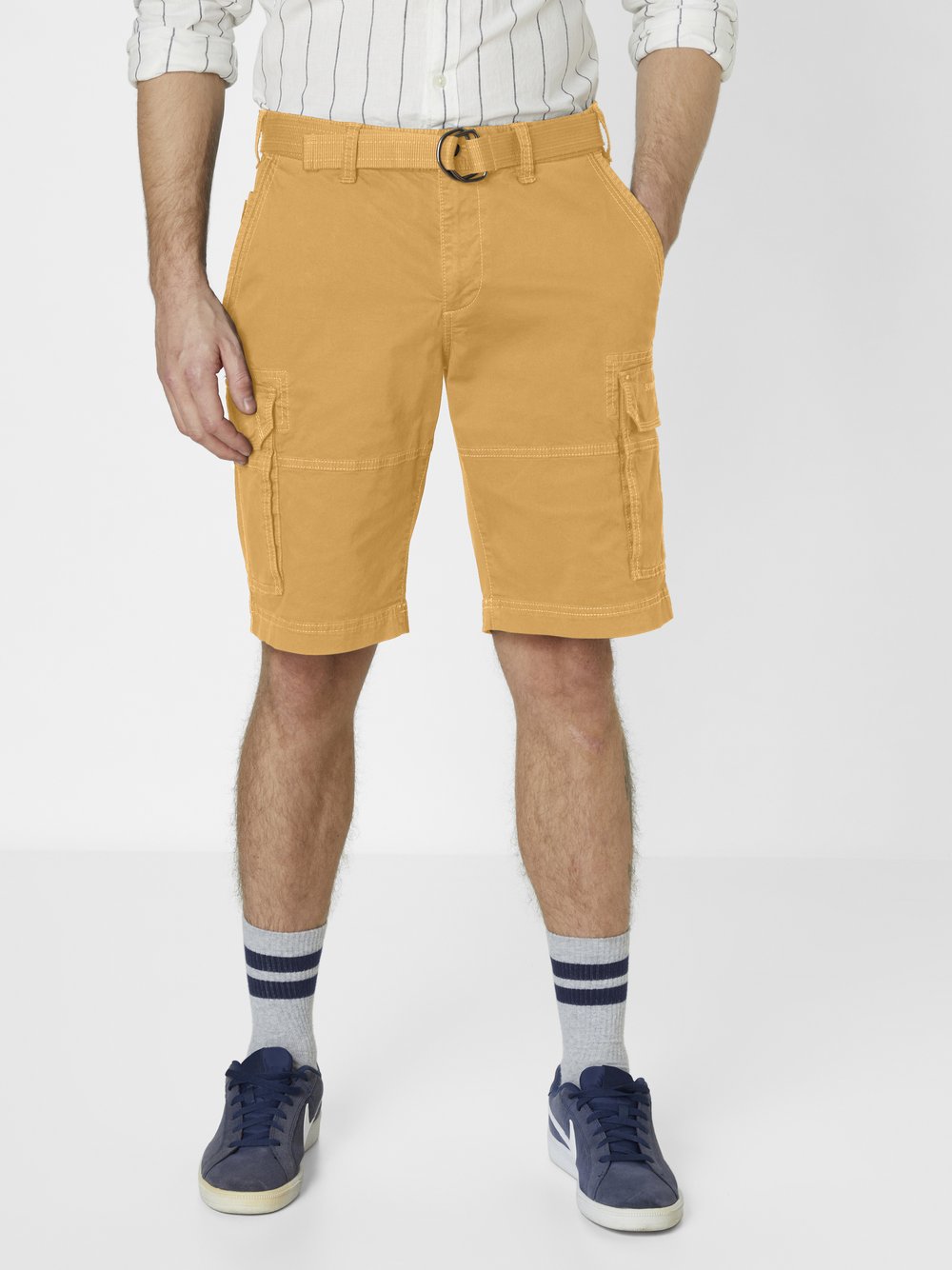 Thumbnail - Redpoint Cargobermuda Herren Baumwolle braun, 34