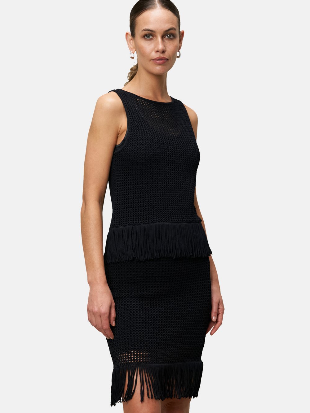 zero Stricktop Damen Viskose schwarz, 38