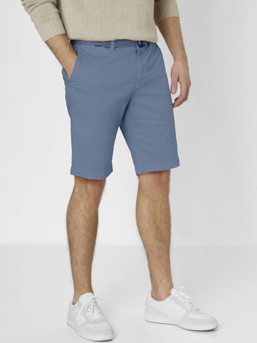 Thumbnail - Redpoint Bermuda Herren Baumwolle blau, 50