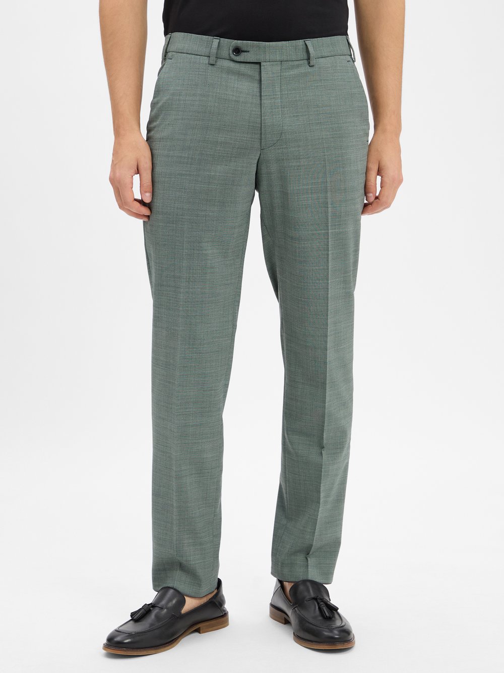 Digel Baukasten-Hose Herren Modern Fit grün meliert, 54