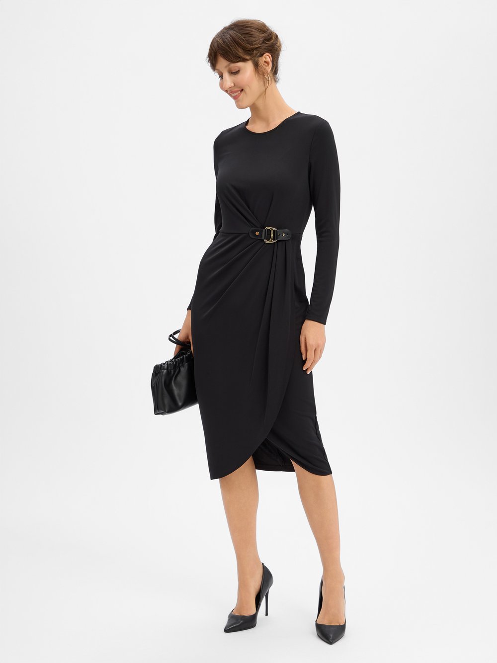 Lauren Ralph Lauren Kleid Damen schwarz, 34