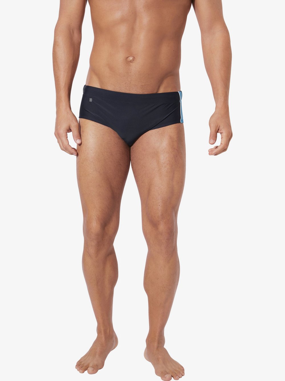BABISTA Badehose Herren blau gemustert, L