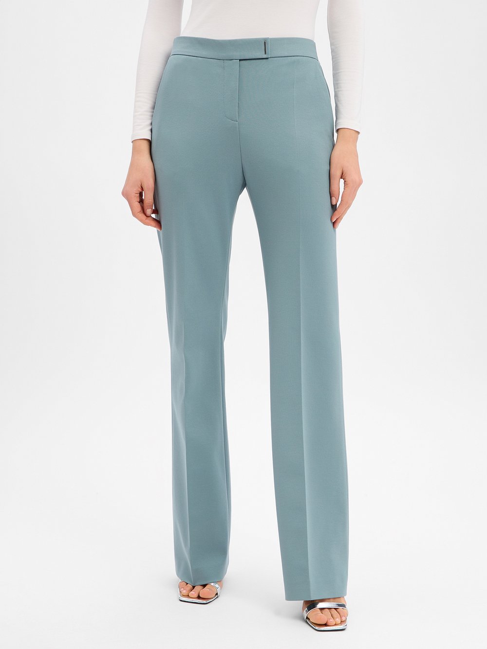 BOSS Stoffhose Damen grün, 40