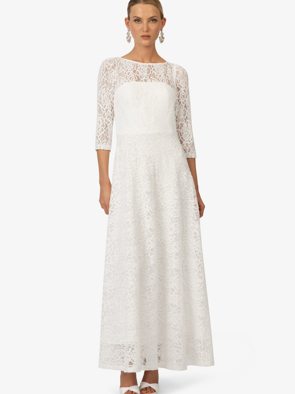 Thumbnail - Kraimod Brautkleid Damen Polyamid weiß gemustert, 46