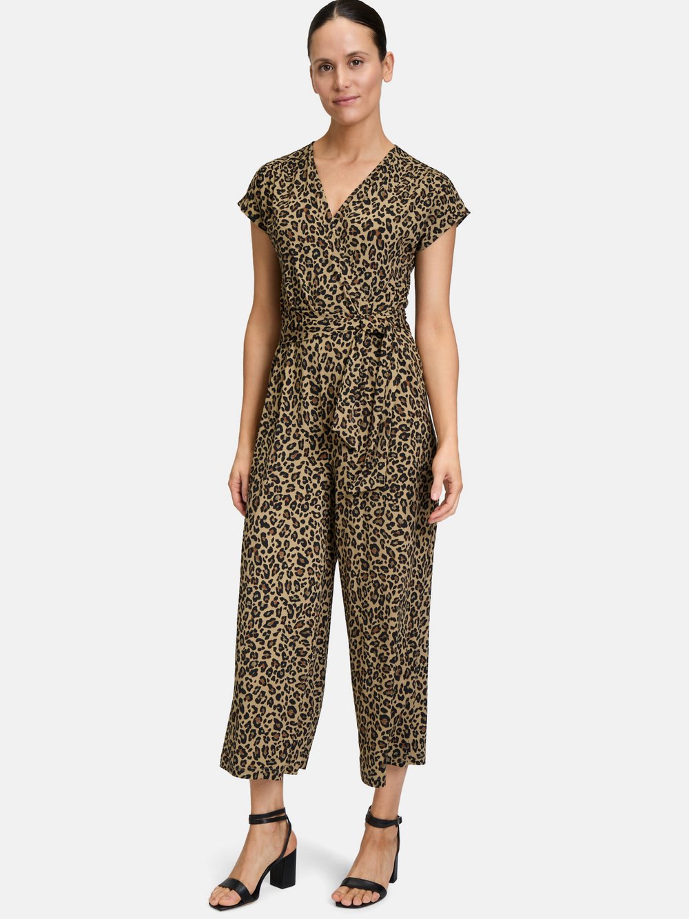 Betty Barclay Jumpsuit Damen schwarz gemustert, 36