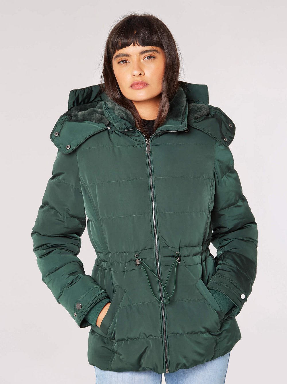 Thumbnail - Apricot Jacke Damen grün, 40