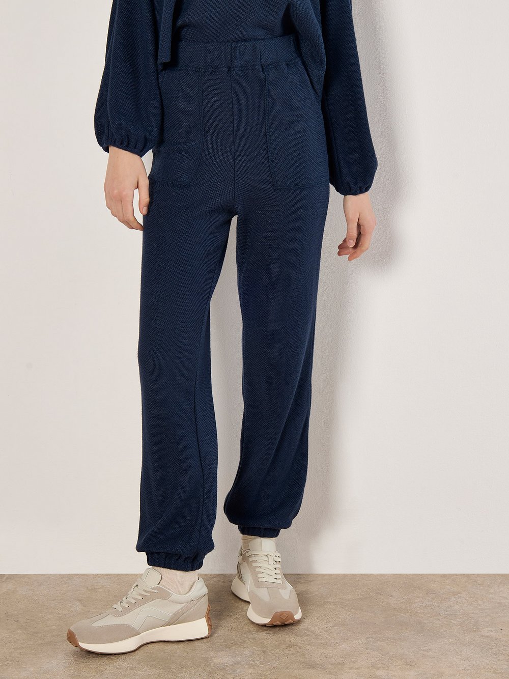 Apricot Hose Damen Viskose blau, 42