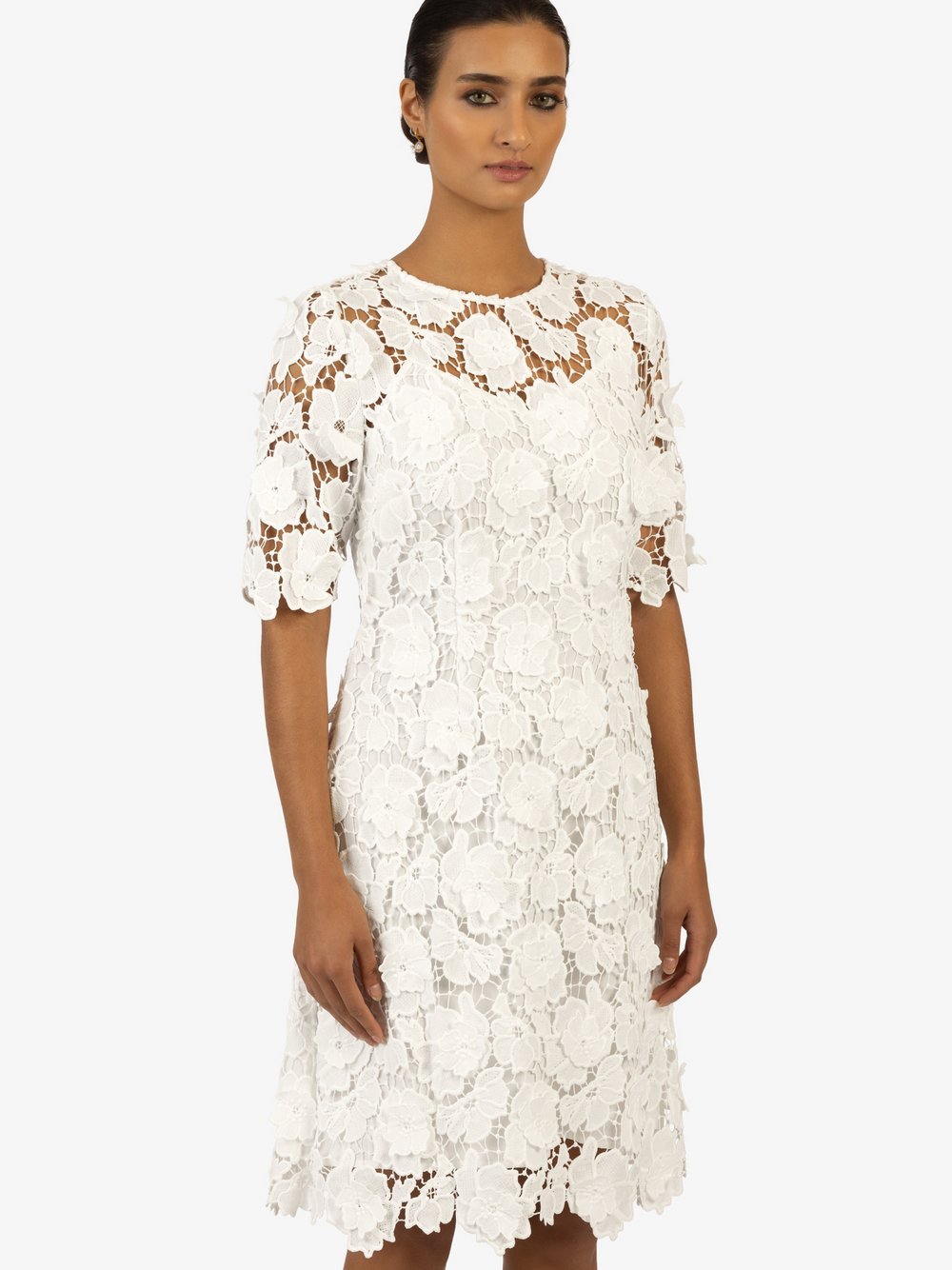 Thumbnail - Kraimod Brautkleid Damen weiß gemustert, 34