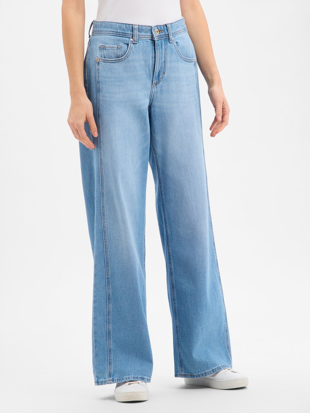 Thumbnail - BRAX Jeans Damen Baumwolle blau, 44