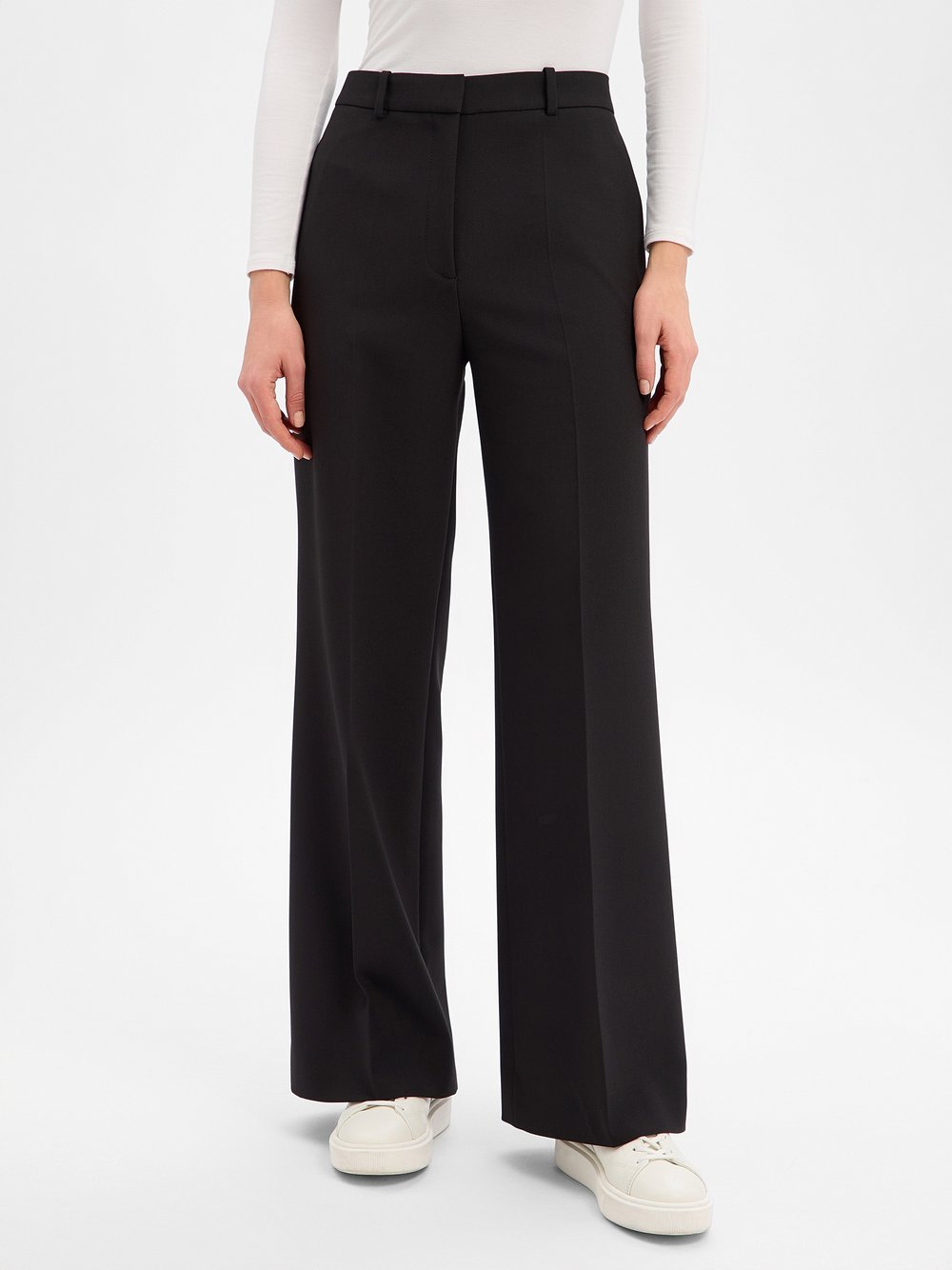 HUGO Stoffhose Damen schwarz, 40