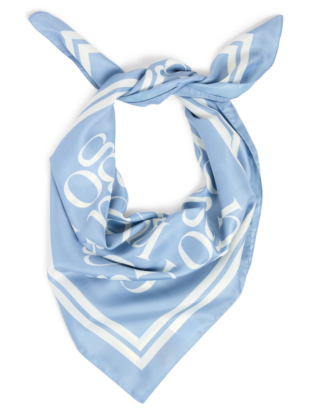 HUGO Tuch Damen blau gemustert, ONE SIZE