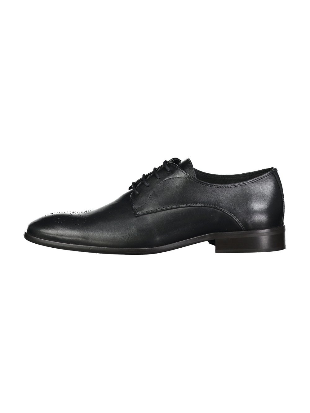 Thumbnail - Roy Robson Schnürschuh Herren Leder schwarz, 40