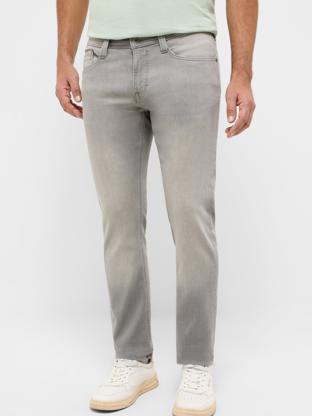 Mustang Jeans Herren Baumwolle grau, 31-34