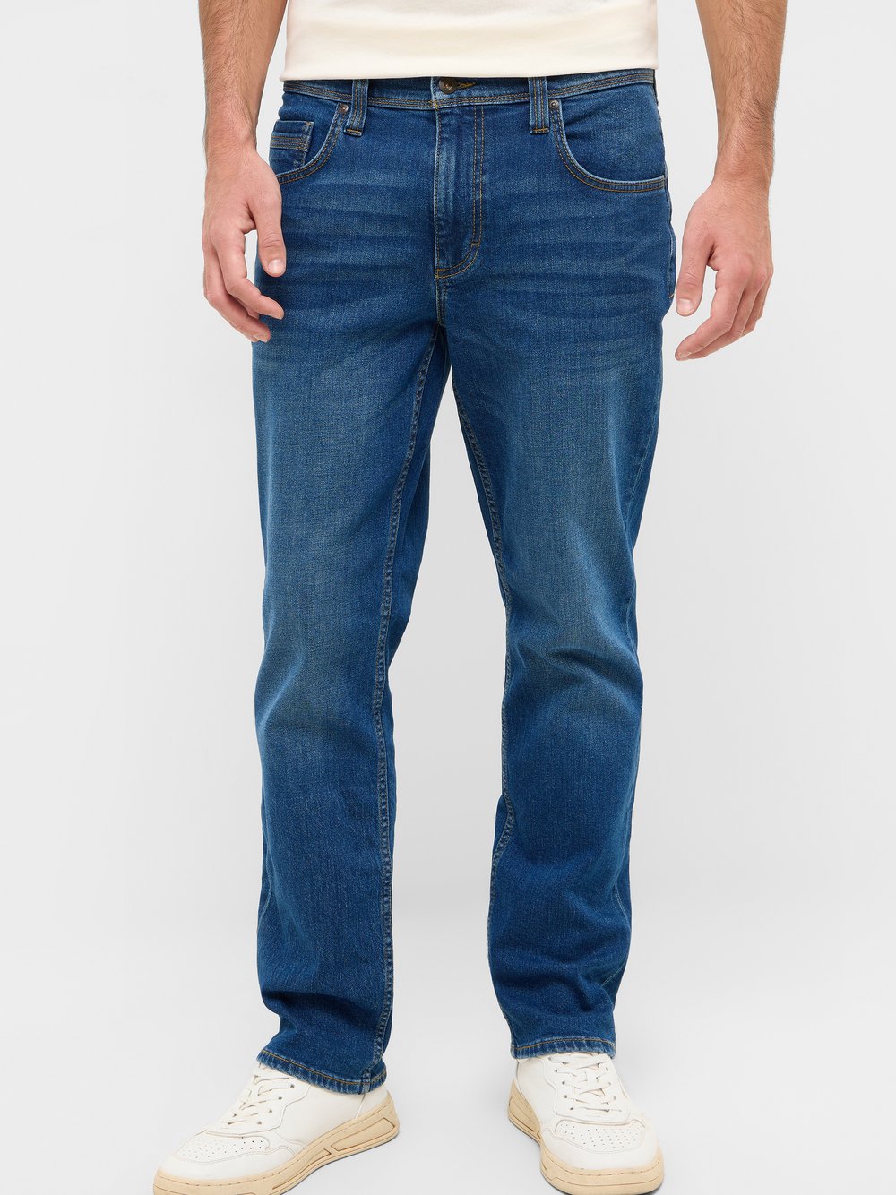 Mustang Jeans Herren Baumwolle blau, 50-30