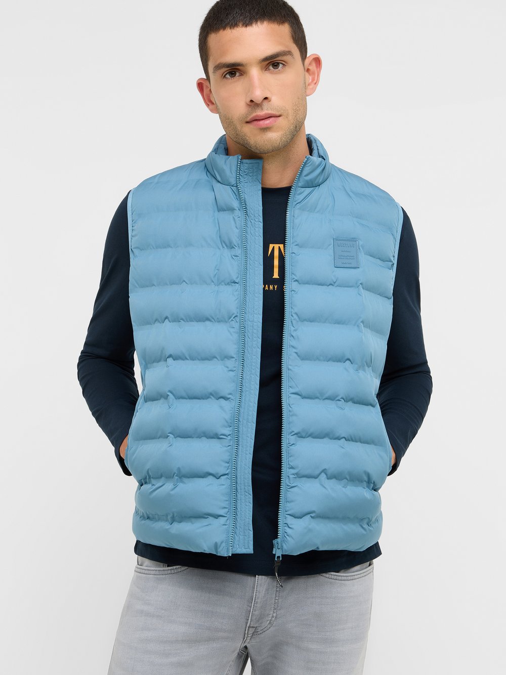 Mustang Jacke Herren blau, L