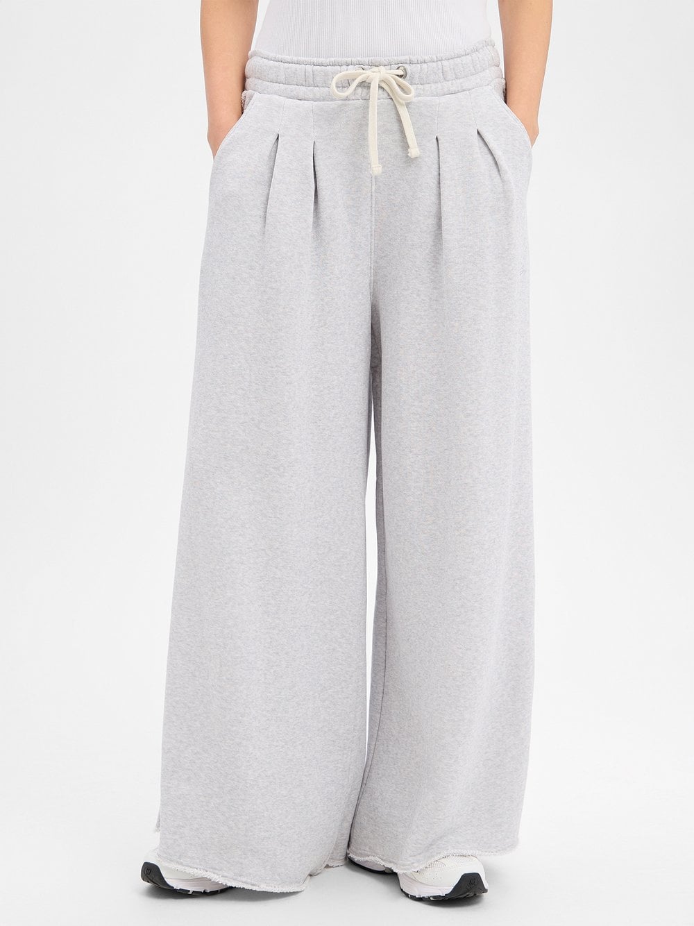 BOSS Orange Jogginghose Damen Sweat grau meliert, M