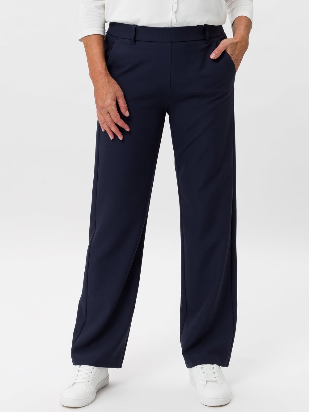 Frank Walder Wide Leg Pants MIA Damen blau, 44
