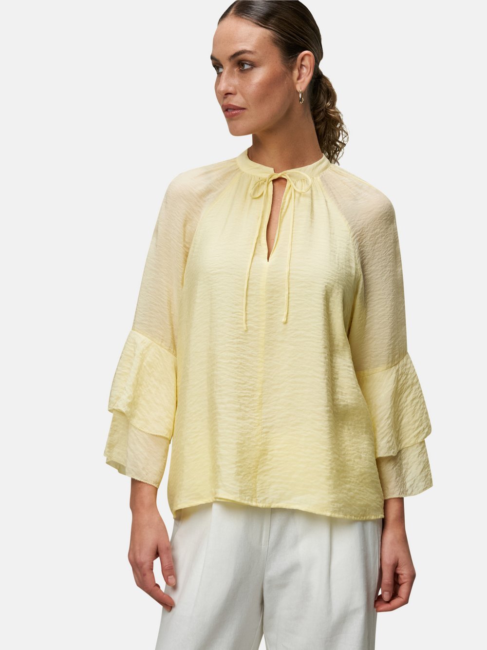 zero Bluse Damen Viskose gelb, 34