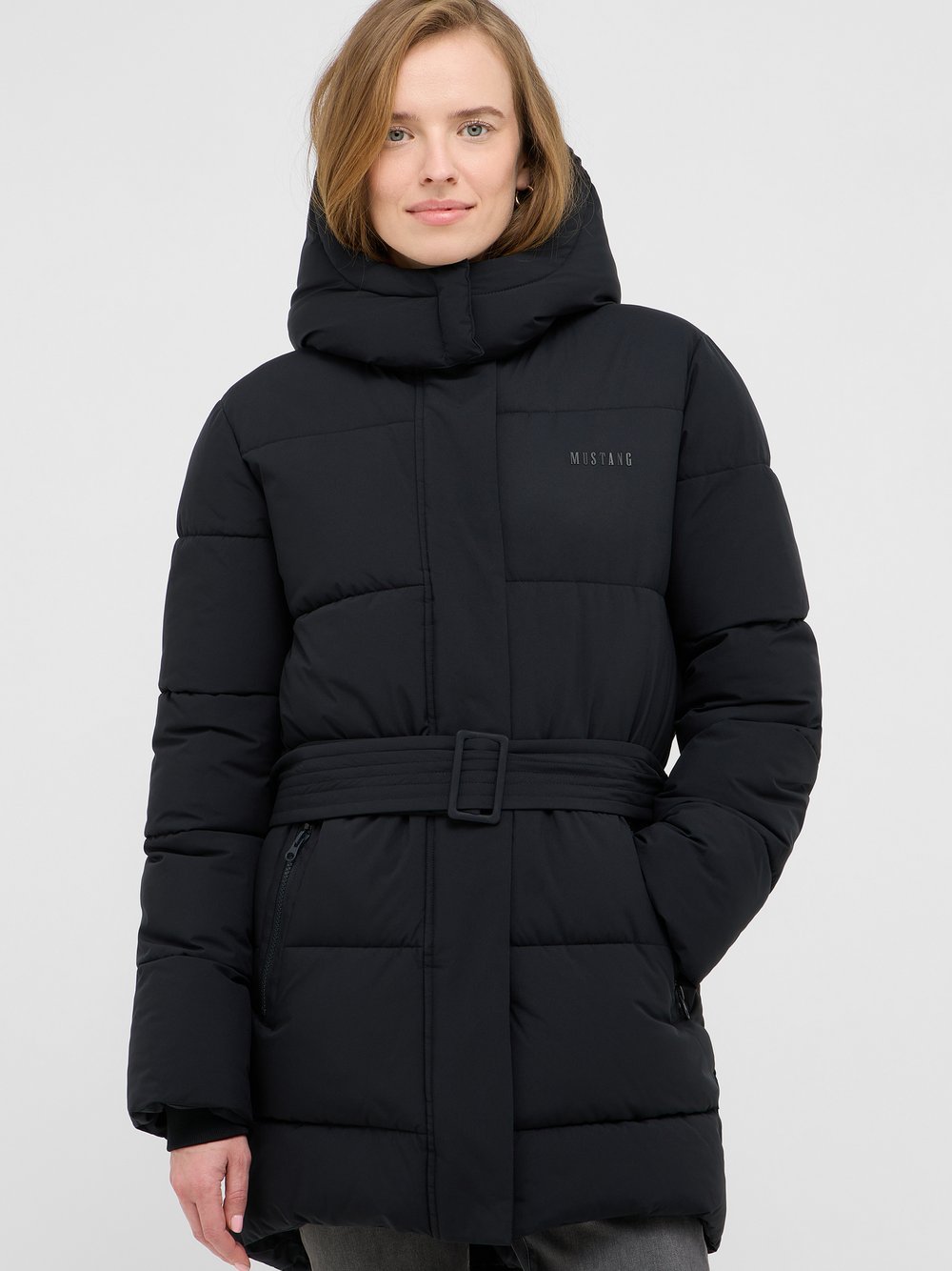 Mustang Jacke Damen schwarz, XL