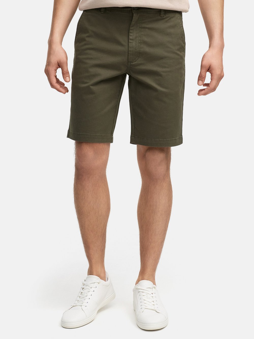 Kronstadt Shorts Chino Herren Baumwolle grün, XXL