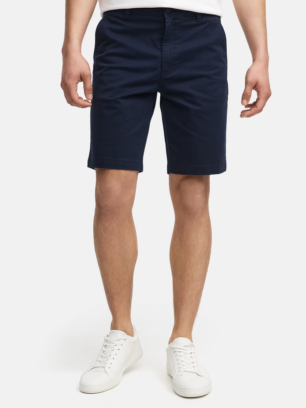 Kronstadt Shorts Chino Herren Baumwolle blau, L
