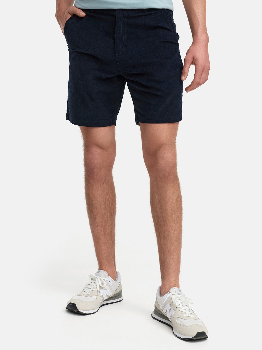 Thumbnail - Kronstadt Shorts Herren Baumwolle blau, S