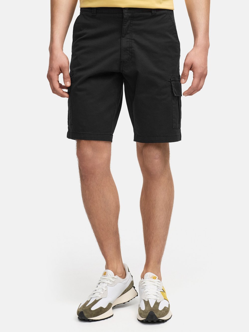 Kronstadt Shorts Cargo Herren Baumwolle schwarz, M