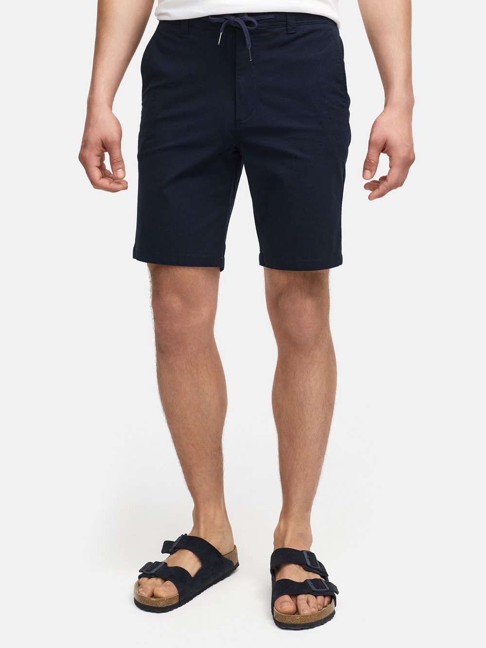 Kronstadt Shorts Chino Herren Baumwolle blau, XL