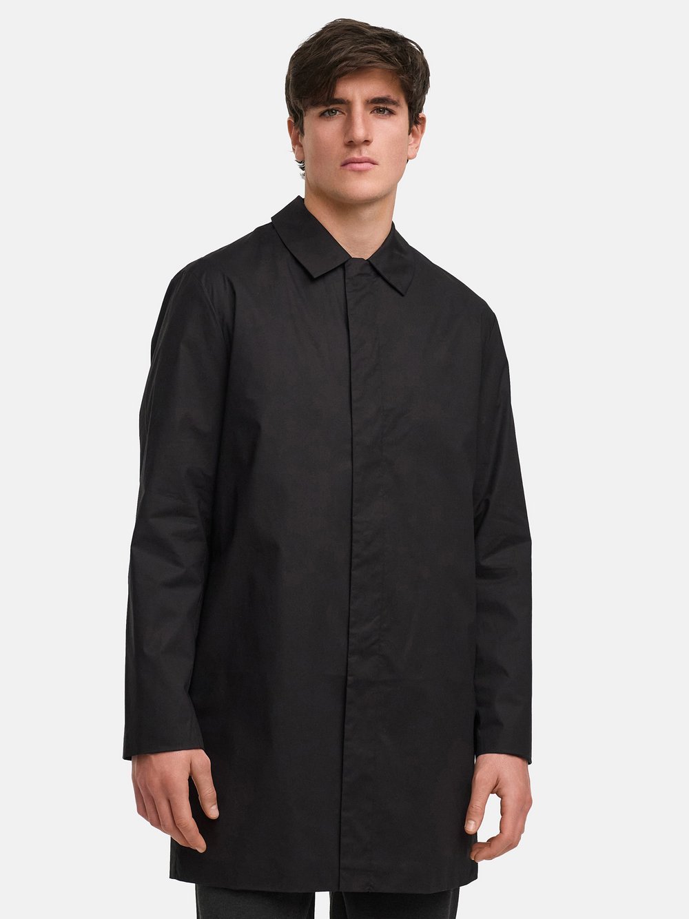 Kronstadt Mantel Herren Baumwolle schwarz, XXL