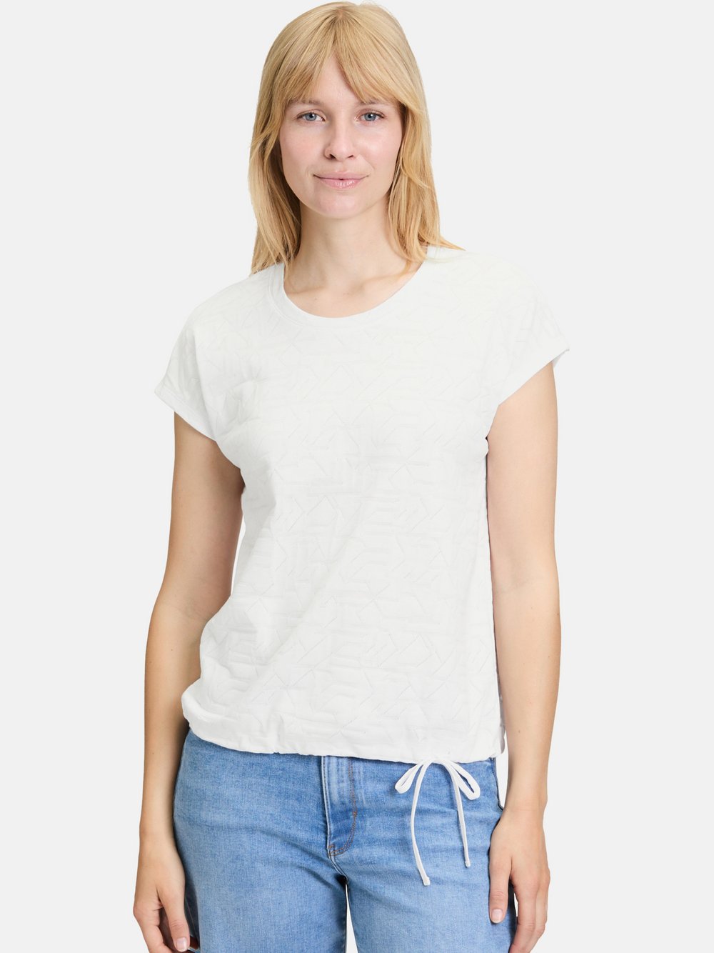 Betty Barclay Strukturshirt Damen Baumwolle weiß, 36