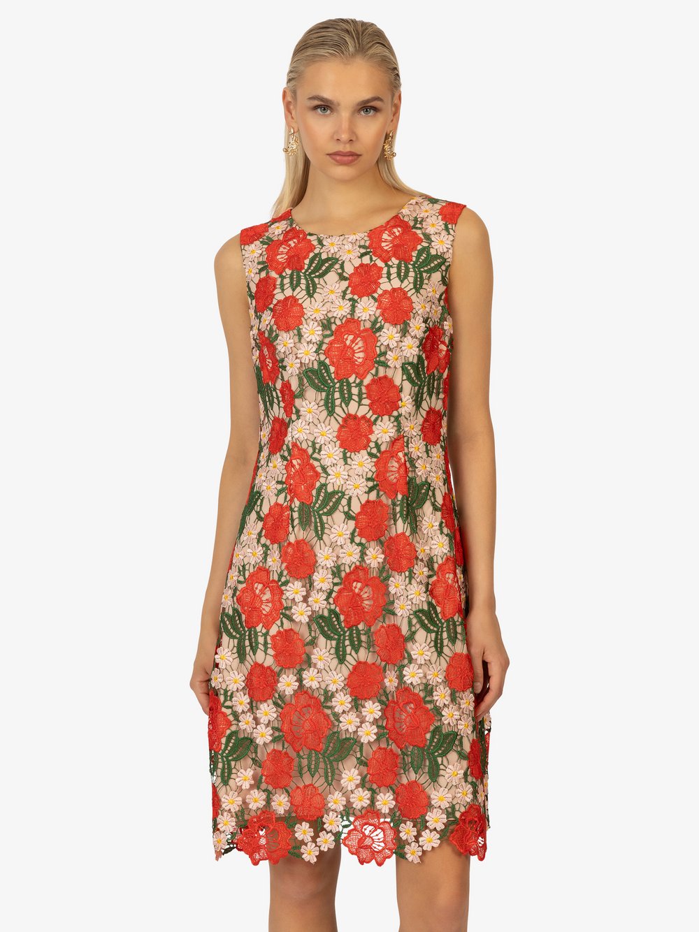 Thumbnail - Kraimod Cocktailkleid Damen mehrfarbig gemustert, 34