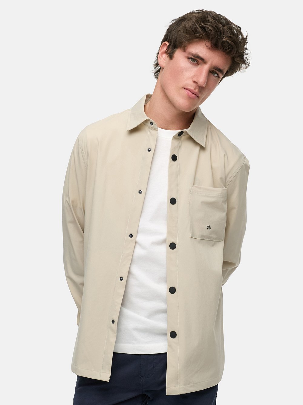 Kronstadt Übergangsjacke Herren Polyamid beige, M