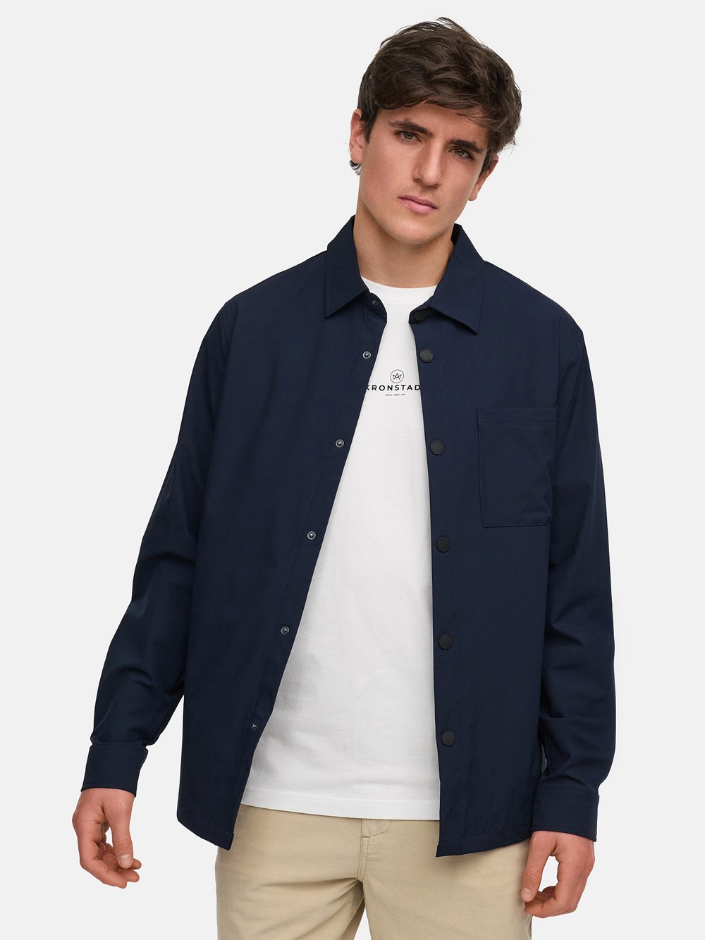 Thumbnail - Kronstadt Übergangsjacke Herren Polyamid blau, L