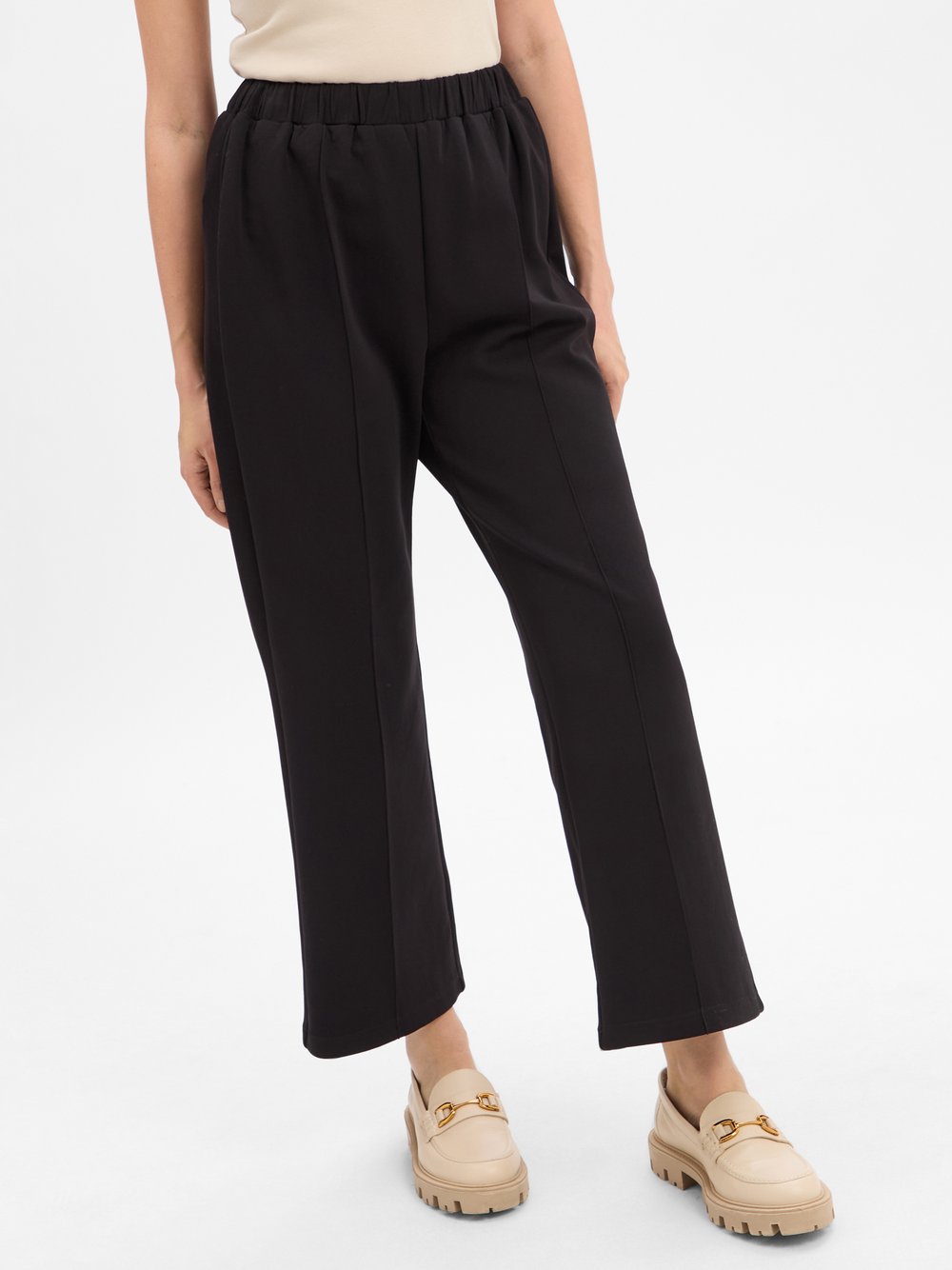 VG Dame Hose Damen Baumwolle schwarz, 42