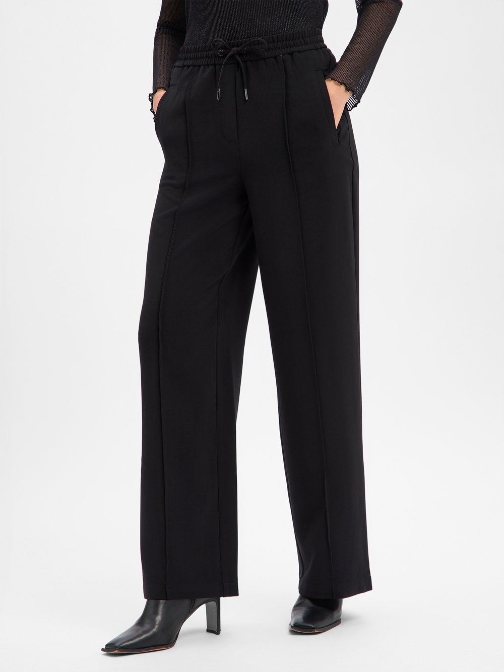 Thumbnail - s.Oliver Stoffhose Damen schwarz, 38-32