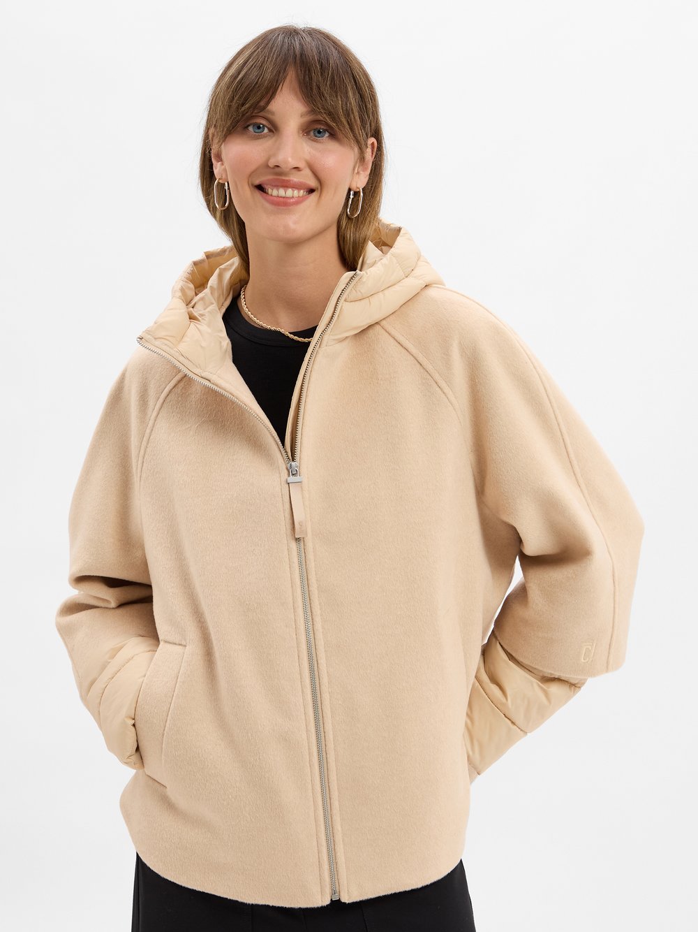 comma casual identity Übergangsjacke Damen beige, L