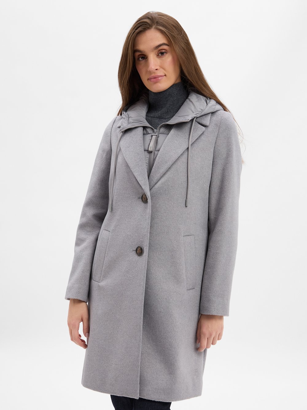 Thumbnail - comma casual identity Kurzmantel Damen grau, 34