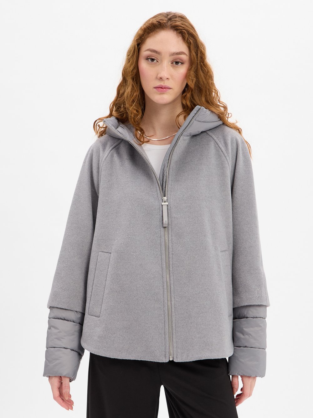 comma casual identity Übergangsjacke Damen grau, XL