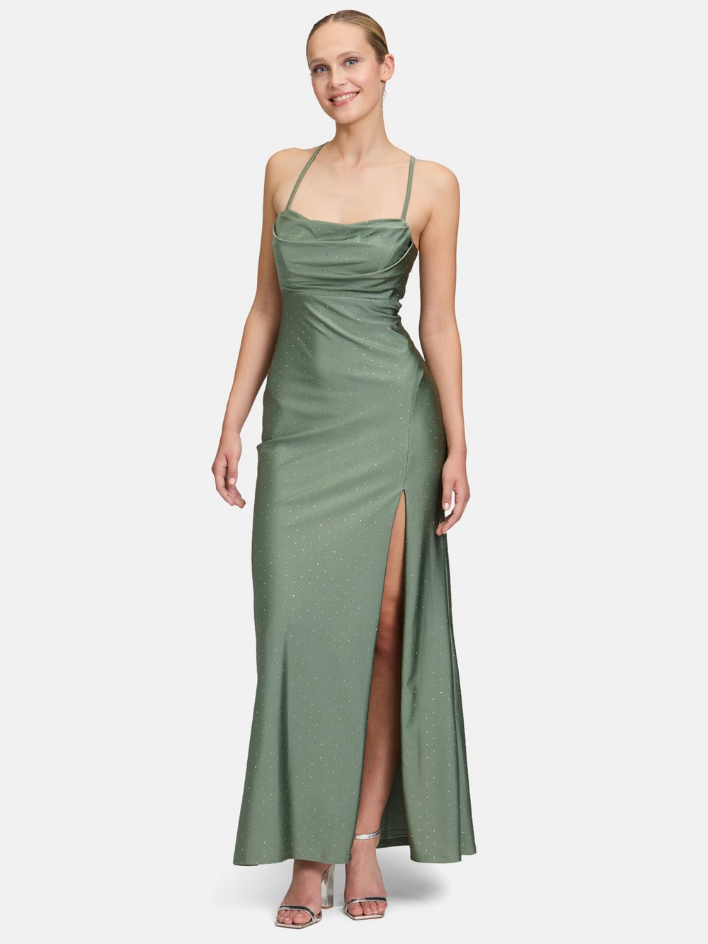 Vera Mont Abendkleid Damen Polyamid grün, 32