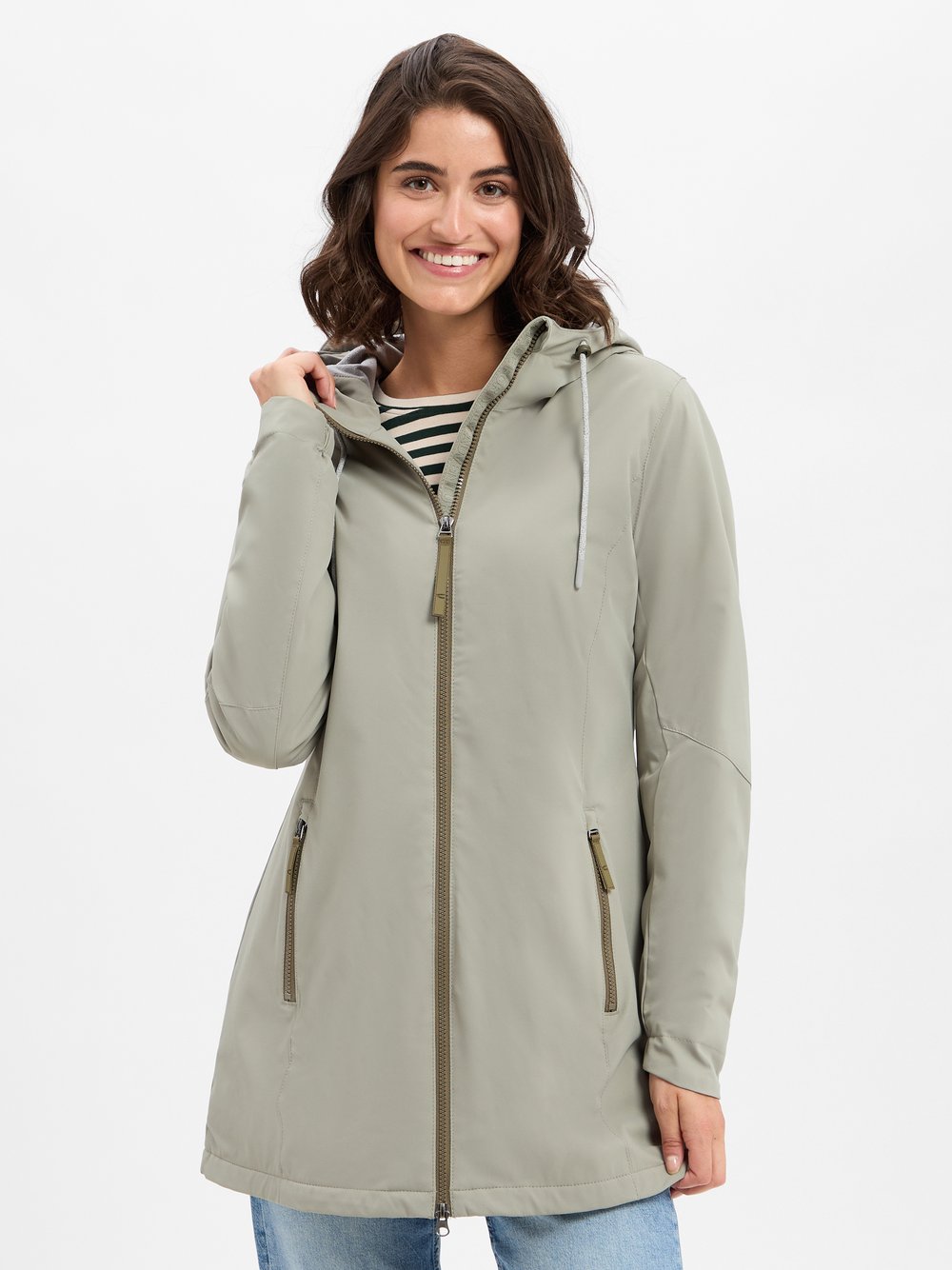 Thumbnail - Camel Active Softshellmantel Damen grün, 44