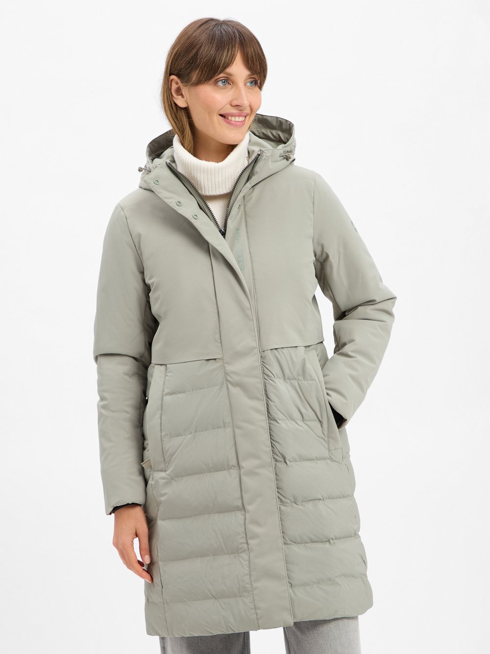 Thumbnail - Camel Active Steppmantel Damen grün, 38