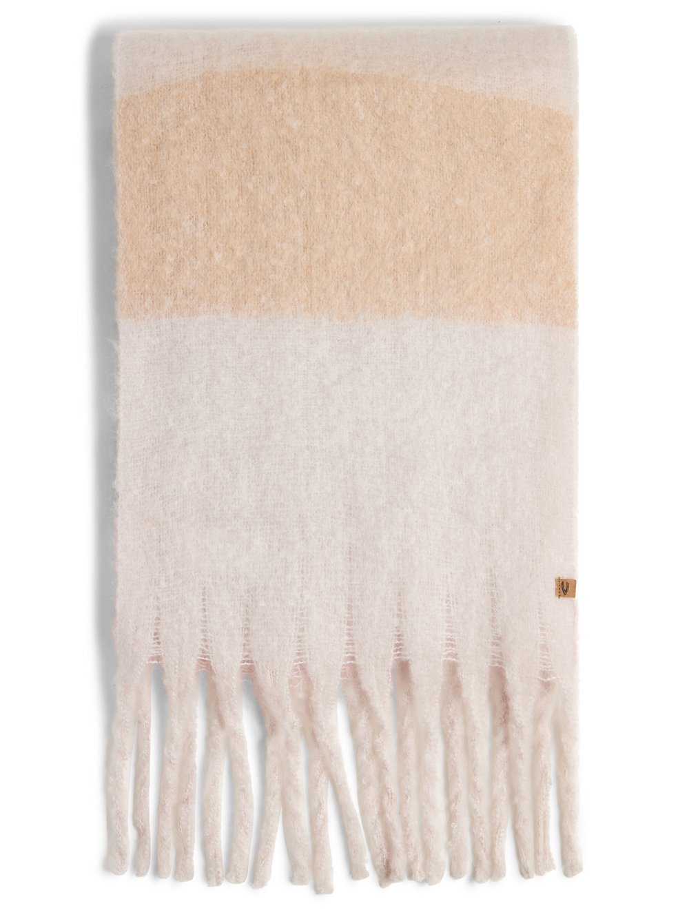 Camel Active Fransenschal Damen mehrfarbig gestreift, ONE SIZE