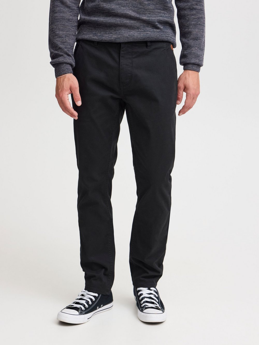 BLEND Chinohose Herren Baumwolle schwarz, 33-32