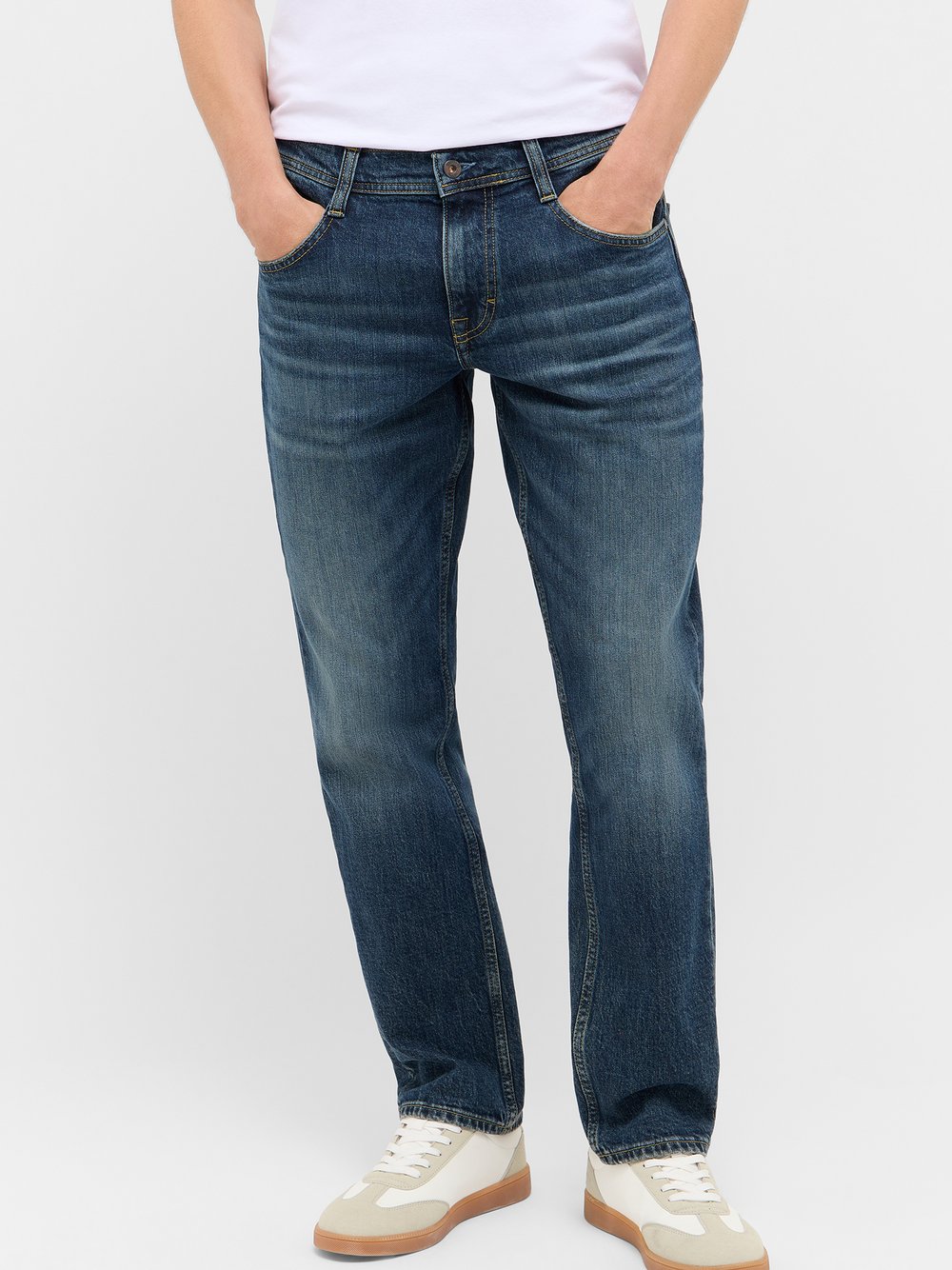 Mustang Jeans Herren Baumwolle blau, 36-32