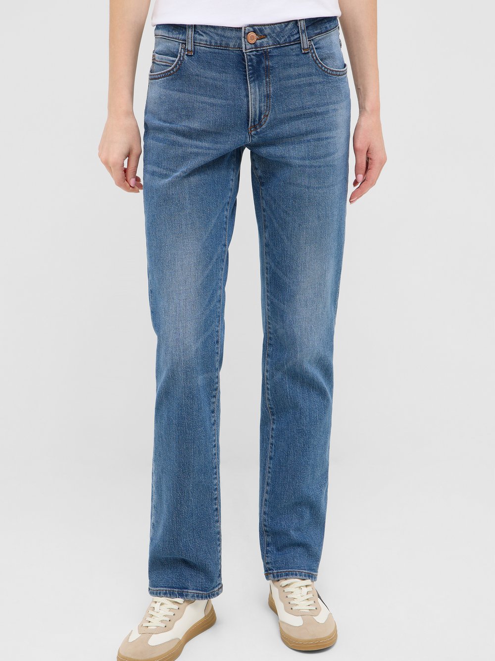 Mustang Jeans Damen Baumwolle blau, 38-32