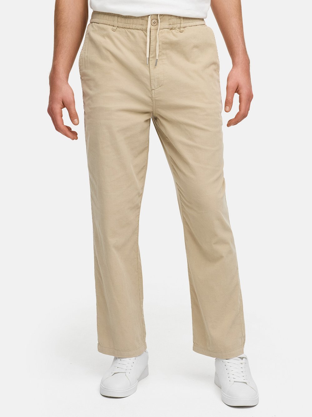Kronstadt Hose Herren Baumwolle beige, S