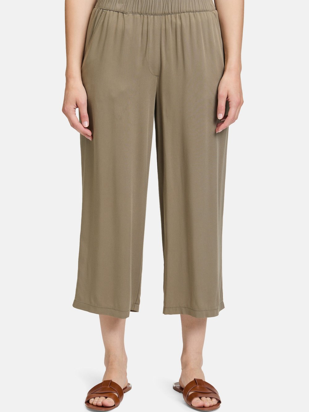 Betty Barclay Schlupfhose Damen Viskose grün, 42
