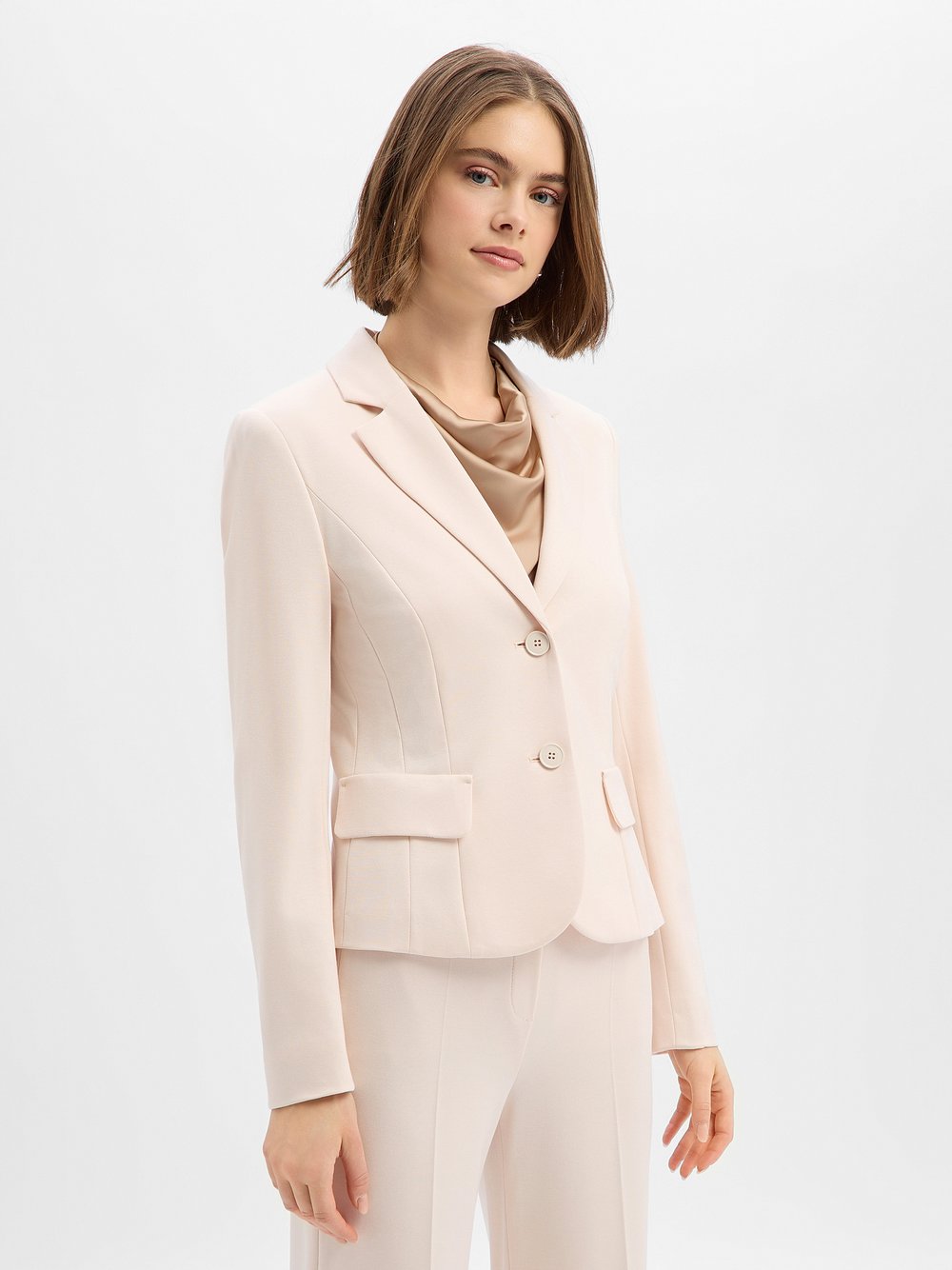 Thumbnail - Marc Cain Baukasten Sweatblazer Damen Viskose rosa, 40