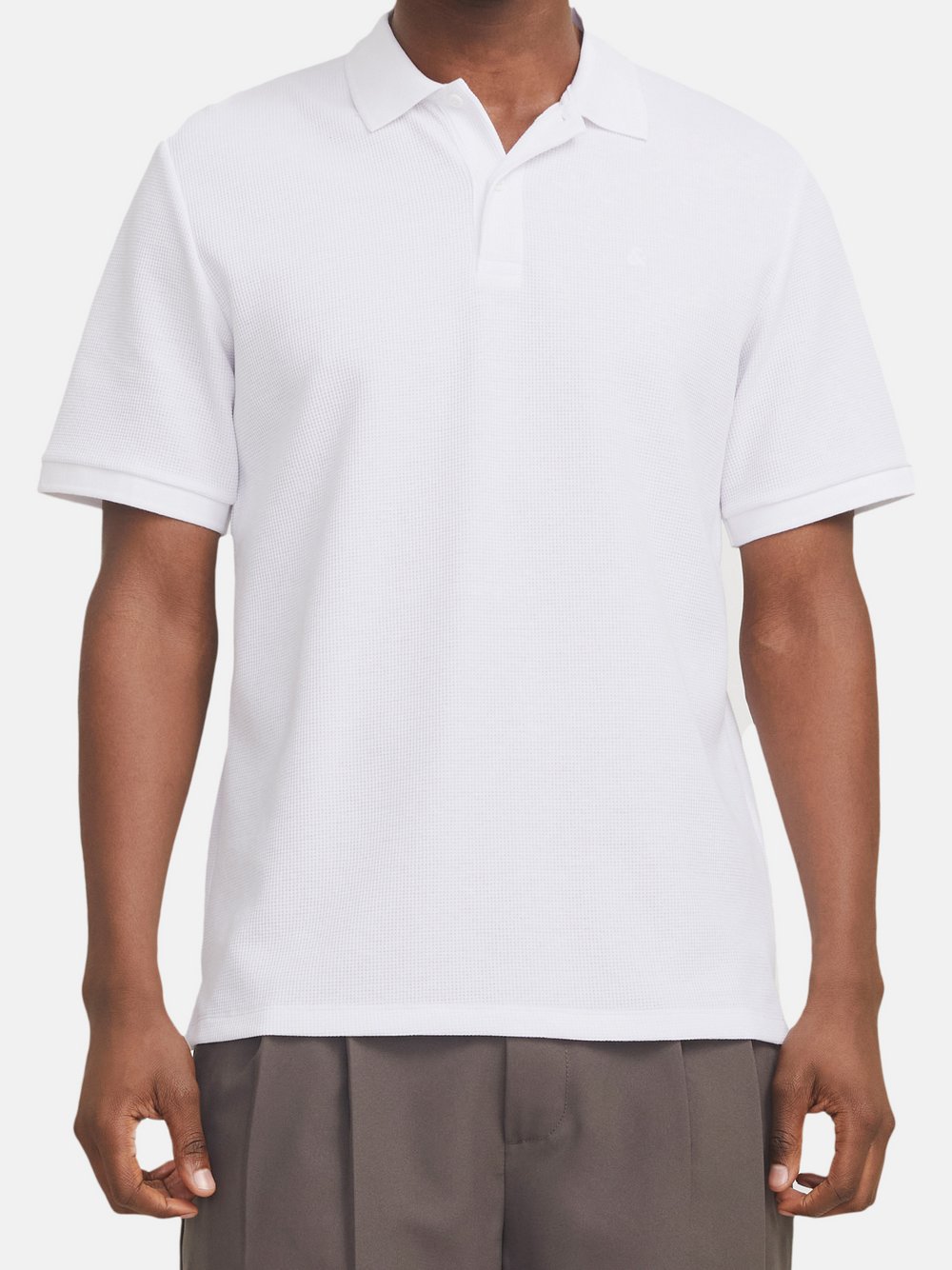 Jack & Jones Poloshirt Herren weiß, L